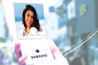 Samsung sắp có màn hình gập